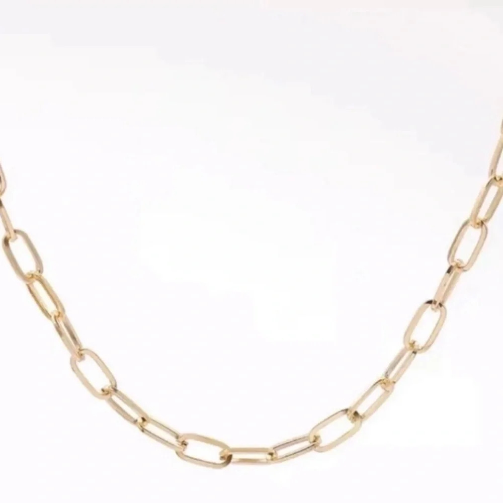 Gold Chain Link Layering Necklace